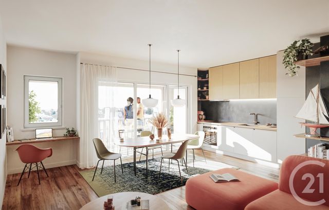 Appartement T3 à vendre - 3 pièces - 63.3 m2 - BREST - 29 - BRETAGNE - Century 21 Associés Conseils Immobilier