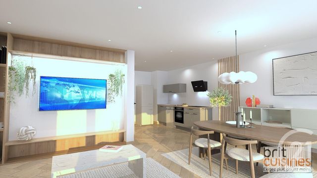 Appartement T2 à vendre - 2 pièces - 60.83 m2 - ST RENAN - 29 - BRETAGNE - Century 21 Associés Conseils Immobilier