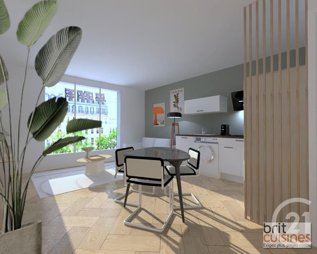 Appartement T2 à vendre - 2 pièces - 44.38 m2 - BREST - 29 - BRETAGNE - Century 21 Associés Conseils Immobilier
