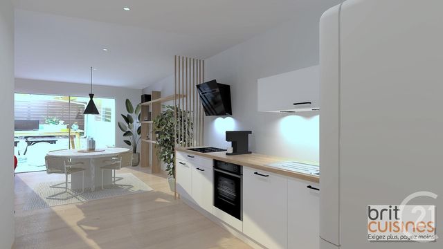 Appartement T2 à vendre - 2 pièces - 61.58 m2 - ST RENAN - 29 - BRETAGNE - Century 21 Associés Conseils Immobilier
