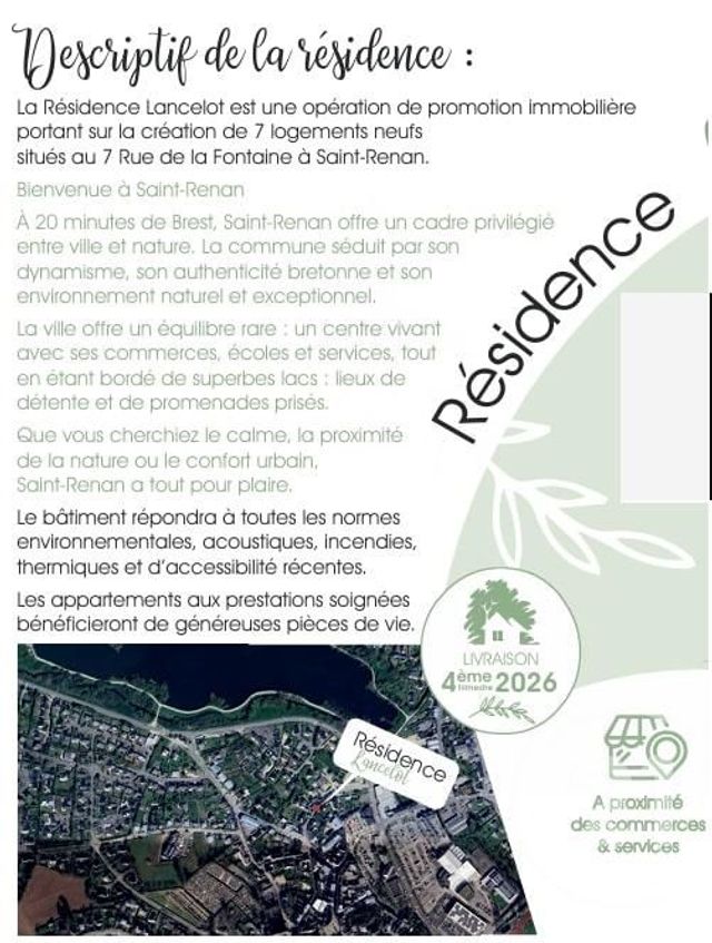 Appartement T3 à vendre - 3 pièces - 75.5 m2 - ST RENAN - 29 - BRETAGNE - Century 21 Associés Conseils Immobilier