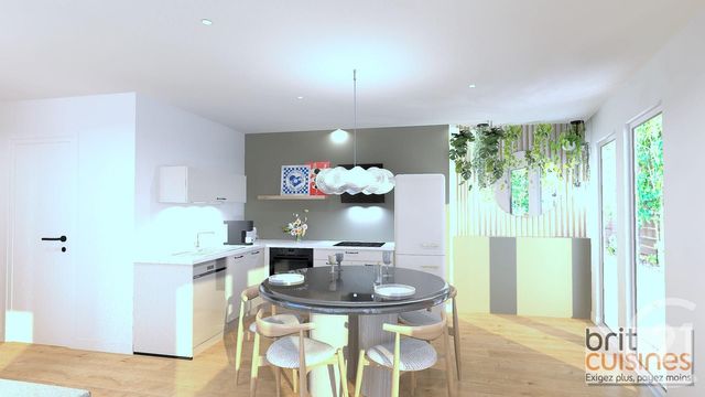 Appartement T2 à vendre - 2 pièces - 59.68 m2 - ST RENAN - 29 - BRETAGNE - Century 21 Associés Conseils Immobilier