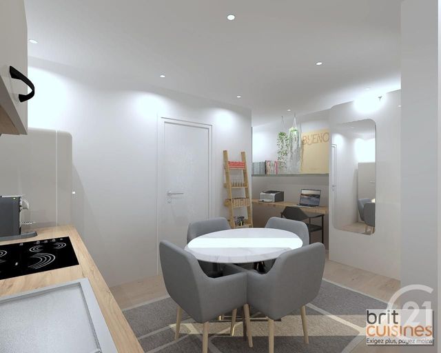Appartement Studio à vendre - 1 pièce - 31.54 m2 - BREST - 29 - BRETAGNE - Century 21 Associés Conseils Immobilier