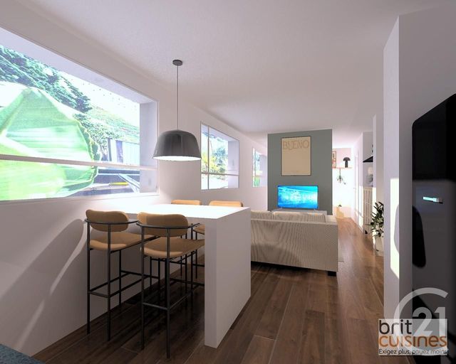 Appartement T1 à vendre - 1 pièce - 34.5 m2 - BREST - 29 - BRETAGNE - Century 21 Associés Conseils Immobilier