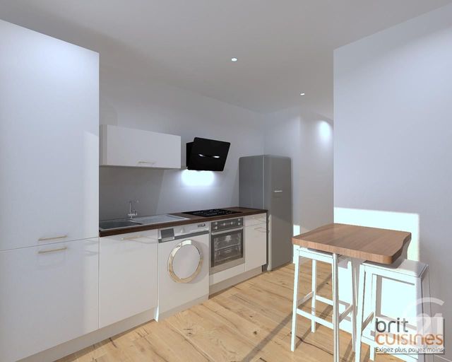 Appartement T1 à vendre - 1 pièce - 31.15 m2 - BREST - 29 - BRETAGNE - Century 21 Associés Conseils Immobilier
