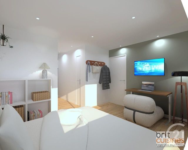Appartement T1 à vendre - 1 pièce - 31.15 m2 - BREST - 29 - BRETAGNE - Century 21 Associés Conseils Immobilier