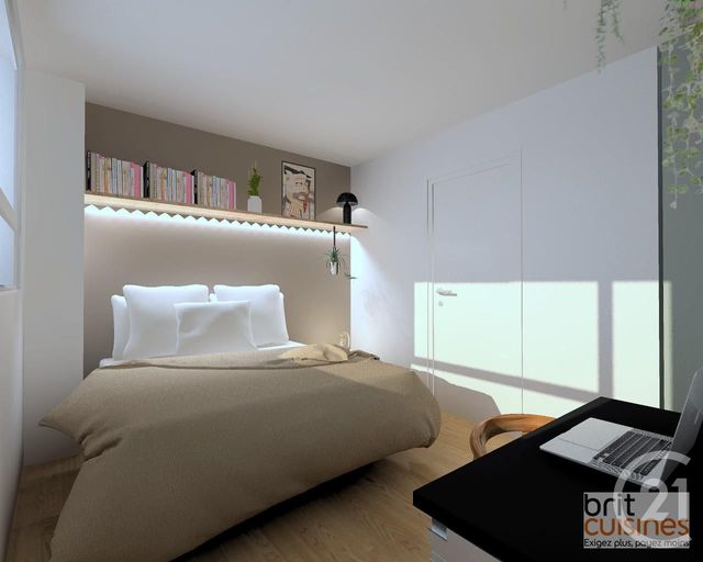 Appartement T1 à vendre - 1 pièce - 34.5 m2 - BREST - 29 - BRETAGNE - Century 21 Associés Conseils Immobilier