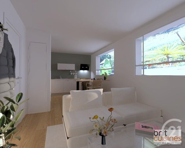 Appartement T1 à vendre - 1 pièce - 34.5 m2 - BREST - 29 - BRETAGNE - Century 21 Associés Conseils Immobilier