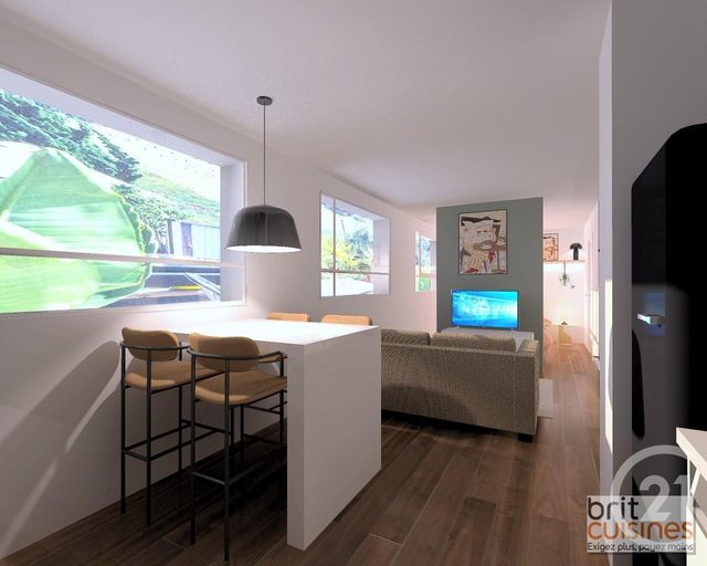 Appartement T1 à vendre - 1 pièce - 34.5 m2 - BREST - 29 - BRETAGNE - Century 21 Associés Conseils Immobilier